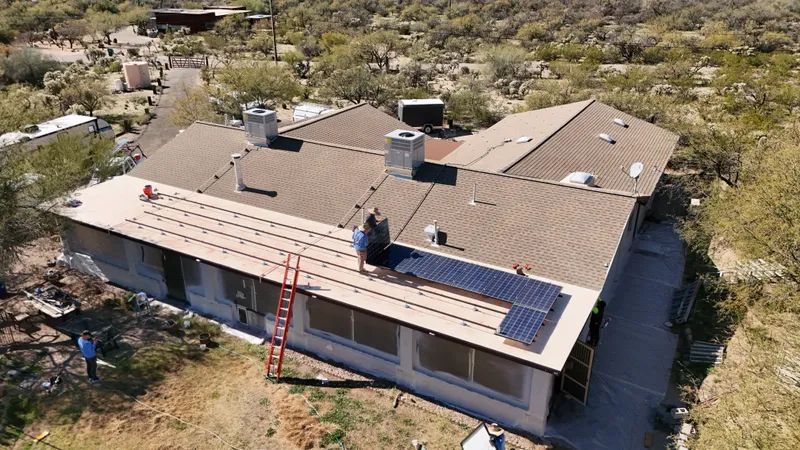 Solar panel Detach & Reset for roof work in Tucson